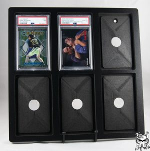The ORIGINAL Slab Wall Display Black PVC – Graded Cards