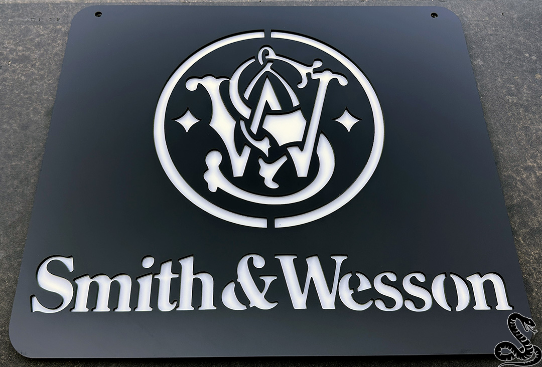SMITH & WESSON LARGE Acrylic Sign - Home, Shop, Garage, Store